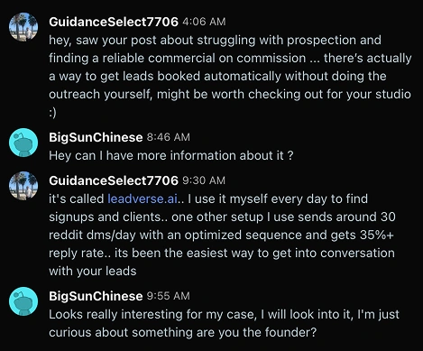 Customer DM 10
