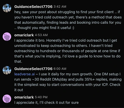 Customer DM 4