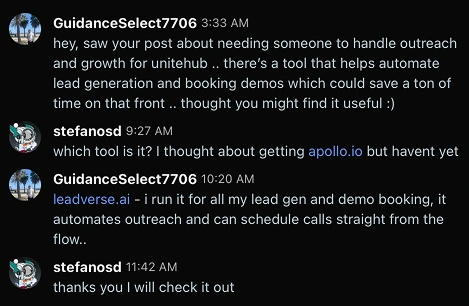 Customer DM 8
